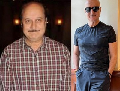 Anupam Kher flaunts physical transformation, gives a dose of motivation Anupam Kher flaunts physical transformation, gives a dose of motivation