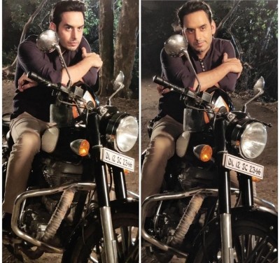 Wheelman: Waseem Mushtaq enjoys biking on shoot of 'Spy Bahu' Wheelman: Waseem Mushtaq enjoys biking on shoot of 'Spy Bahu'