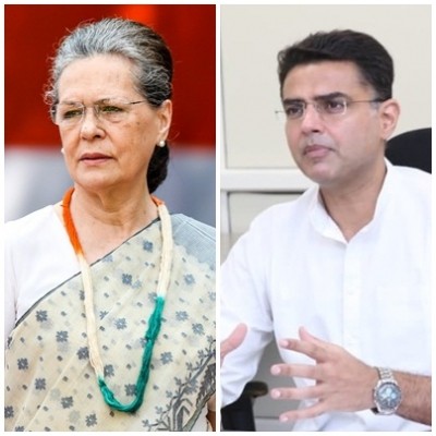 Pilot meets Sonia Gandhi, discusses forward plan for Rajasthan Pilot meets Sonia Gandhi, discusses forward plan for Rajasthan