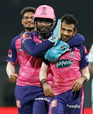 IPL 2022: Chahal's hat-trick, Buttler's ton help Rajasthan Royals beat KKR by 7 runs IPL 2022: Chahal's hat-trick, Buttler's ton help Rajasthan Royals beat KKR by 7 runs