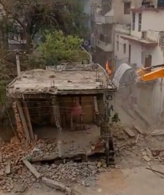 Alwar demolitions: Cong MLA announces construction of grand Ram Temple Alwar demolitions: Cong MLA announces construction of grand Ram Temple