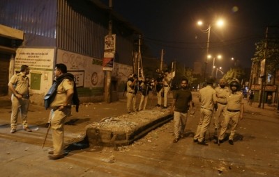Peaceful yet tense: Night after Jahangirpuri clashes Peaceful yet tense: Night after Jahangirpuri clashes
