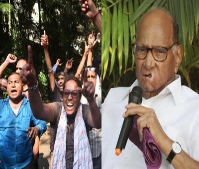 Attack on Pawar home: NCP says 'plot' to physically harm him, Sena senses 'BJP conspiracy' Attack on Pawar home: NCP says 'plot' to physically harm him, Sena senses 'BJP conspiracy'