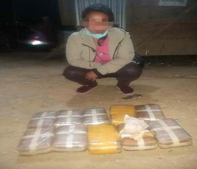 Smuggled drugs seized in Mizoram, one held Smuggled drugs seized in Mizoram, one held