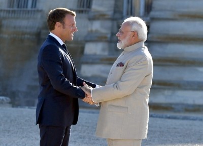 Modi congratulates 'friend' Macron on being re-elected as French President