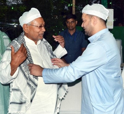 Nitish Kumar likely to meet Tejashwi Yadav again in Iftar party Nitish Kumar likely to meet Tejashwi Yadav again in Iftar party