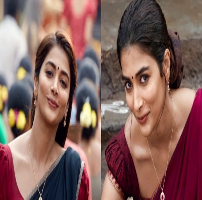 Ram Charan, Pooja Hegde's earthy chemistry shines through in 'Neelambari' song Ram Charan, Pooja Hegde's earthy chemistry shines through in 'Neelambari' song