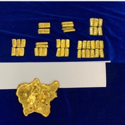 Gold smuggling attempts foiled in Chennai airport, two held Gold smuggling attempts foiled in Chennai airport, two held