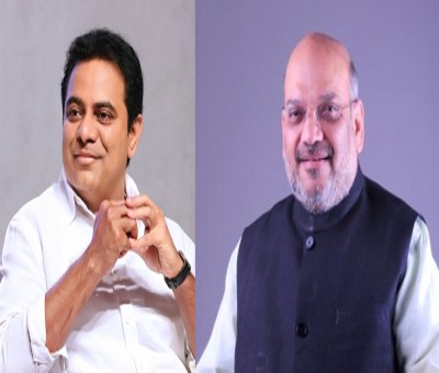 Begin the change from Gujarat, Telangana leaders dare Amit Shah Begin the change from Gujarat, Telangana leaders dare Amit Shah