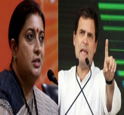 Now Smriti Irani to trail Rahul Gandhi in Wayanad Now Smriti Irani to trail Rahul Gandhi in Wayanad