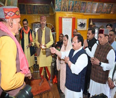 No change of leadership in Himachal: Nadda No change of leadership in Himachal: Nadda