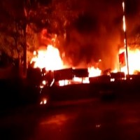 Fire breaks out at MCD godown in south Delhi