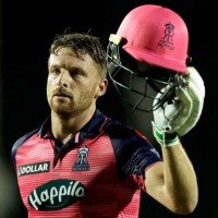 IPL 2022: Buttler's ton, Samson and Hetmyer cameos take Royals to 217/5 against KKR 