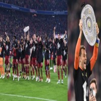 Bayern see off Dortmund to lift 10th successive Bundesliga title