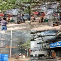 Fire at Delhi's Lajpat Nagar market