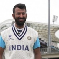 Pujara hits unbeaten double century to help Sussex draw against Derbyshire