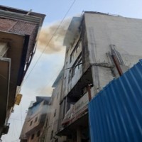 Fire breaks out at furniture manufacturing factory in Delhi