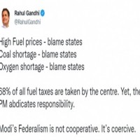 68% fuel taxes taken by Centre, alleges Congress
