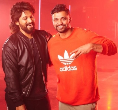 'Choreographing for Allu Arjun is like a dream for me', says Rajit Dev 'Choreographing for Allu Arjun is like a dream for me', says Rajit Dev