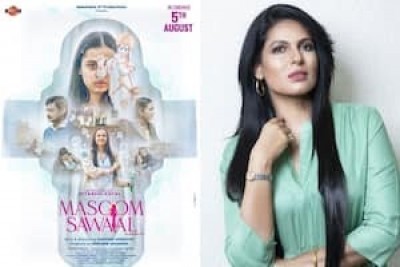 Deity on sanitary pad: 'Masoom Sawaal' poster triggers social media protest Deity on sanitary pad: 'Masoom Sawaal' poster triggers social media protest