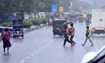 Heavy rains disrupt normal life in Jaipur Heavy rains disrupt normal life in Jaipur