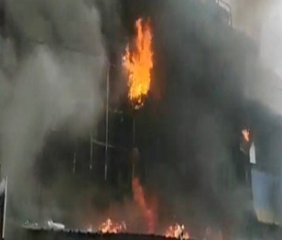Fire breaks out in Jabalpur hospital; 10 killed Fire breaks out in Jabalpur hospital; 10 killed