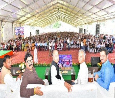 Himachal CM launches 125 units of free electricity scheme Himachal CM launches 125 units of free electricity scheme