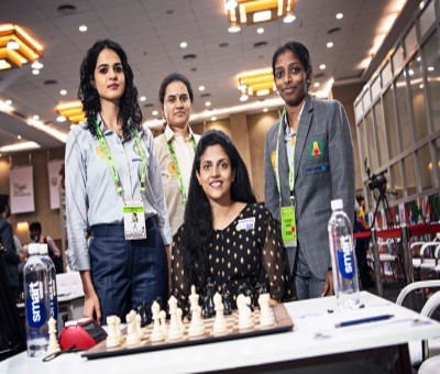Indian women's team extends unbeaten run at 44th Chess Olympiad Indian women's team extends unbeaten run at 44th Chess Olympiad