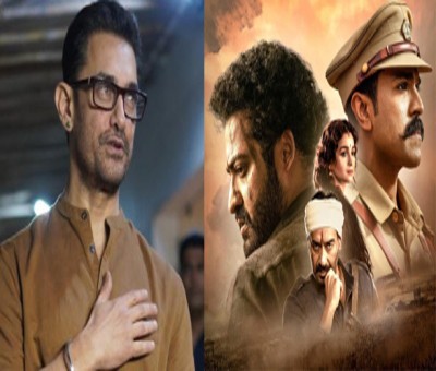 Aamir hasn't seen 'RRR', but he spent a night talking about it with Rajamouli Aamir hasn't seen 'RRR', but he spent a night talking about it with Rajamouli