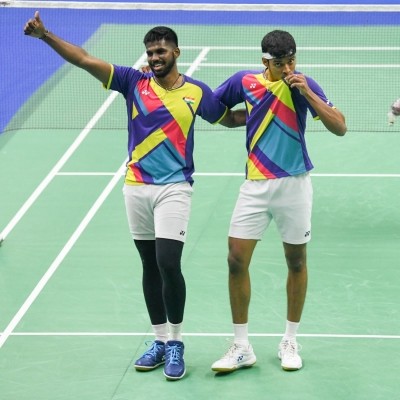 World Championships: Chirag-Satwik assure India's first men's doubles medal; Arjun-Kapila, Prannoy crash out (Ld) World Championships: Chirag-Satwik assure India's first men's doubles medal; Arjun-Kapila, Prannoy crash out (Ld)