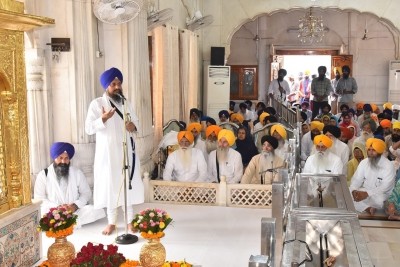 Prayer at Akal Takht to commemorate lakhs of Punjabis who died during Partition Prayer at Akal Takht to commemorate lakhs of Punjabis who died during Partition