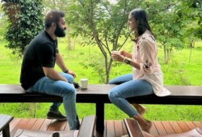 A candid vacation photo of Jr. NTR and his wife Pranathi goes viral