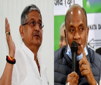 'JD-U ship sailing, not sinking': Lalan Singh hits out at R.C.P. Singh 'JD-U ship sailing, not sinking': Lalan Singh hits out at R.C.P. Singh