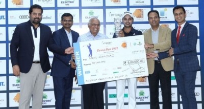 Chennai Open Golf: Manu Gandas marches to 4-shot victory with dazzling final day show Chennai Open Golf: Manu Gandas marches to 4-shot victory with dazzling final day show