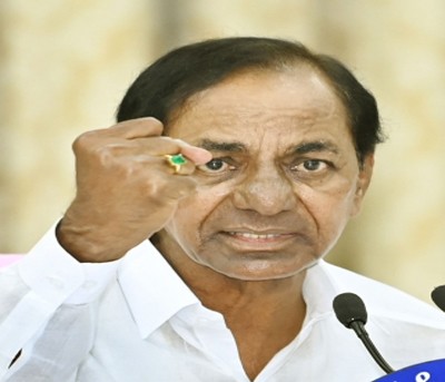 As BJP prepares for upcoming Assembly polls, its top target is KCR As BJP prepares for upcoming Assembly polls, its top target is KCR