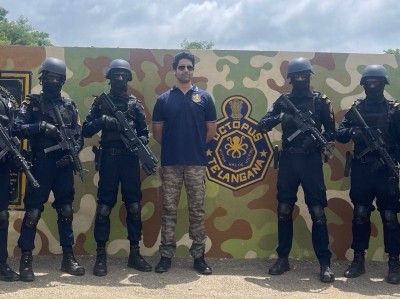 Adivi has 'surreal experience' at anti-terror special force Octopus campus
