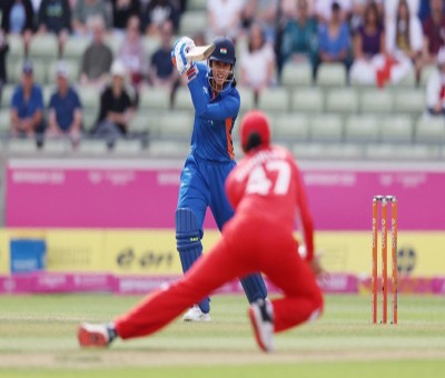 CWG 2022, Cricket: Smriti Mandhana hits 23-ball fifty as India reach 164-5 against England CWG 2022, Cricket: Smriti Mandhana hits 23-ball fifty as India reach 164-5 against England