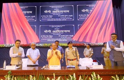 Yogi inaugurates 144 buildings for police Deptt in UP Yogi inaugurates 144 buildings for police Deptt in UP