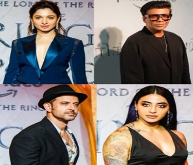 Bollywood stars add sparkle to 'The Lord of the Rings: The Rings of Power' premiere Bollywood stars add sparkle to 'The Lord of the Rings: The Rings of Power' premiere