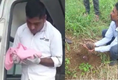 Baby buried alive in Gujarat's Sabarkantha Baby buried alive in Gujarat's Sabarkantha