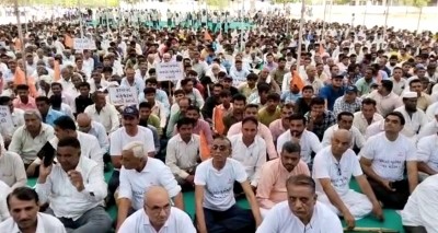 Farmer 'seizes' office property of Gujarat govt entity over pending land compensation Farmer 'seizes' office property of Gujarat govt entity over pending land compensation