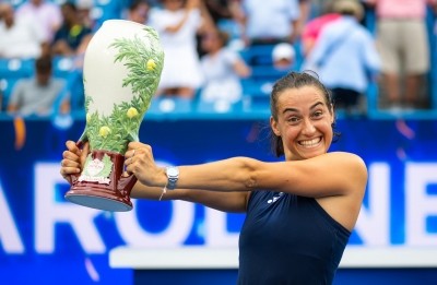 Caroline Garcia makes history, becomes first qualifier to ever win a WTA 1000 event Caroline Garcia makes history, becomes first qualifier to ever win a WTA 1000 event