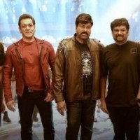 'Liger' team meets Chiranjeevi and Salman Khan on the sets of 'Godfather'