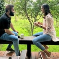 A candid vacation photo of Jr. NTR and his wife Pranathi goes viral