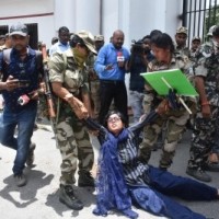Congress protest: FIR lodged against partymen for obstructing, hurting public servants