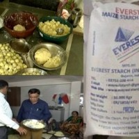 Industrial starch, chemical grade citric acid used for making fasting snacks in Gujarat