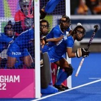 Controversy erupts as umpires make Australia re-take missed shot in shoot-out over malfunctioning timer