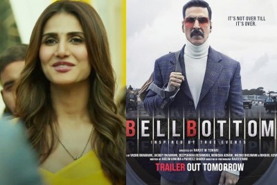 Vaani talks of 'fear' on stepping out to shoot 'Bell Bottom' amid pandemic Vaani talks of 'fear' on stepping out to shoot 'Bell Bottom' amid pandemic