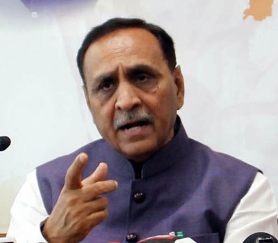 Gujarat CM, businessmen come together to lay foundation stone for bright future Gujarat CM, businessmen come together to lay foundation stone for bright future