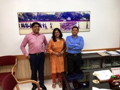 Karnataka IPS officers salute woman batchmate deployed in Afghanistan Karnataka IPS officers salute woman batchmate deployed in Afghanistan